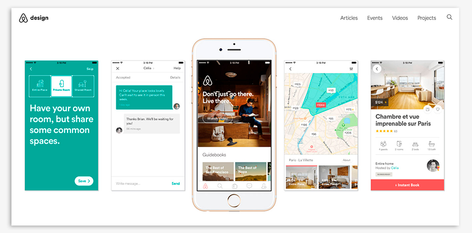 airbnb, sistema de diseño, guia de estilos,