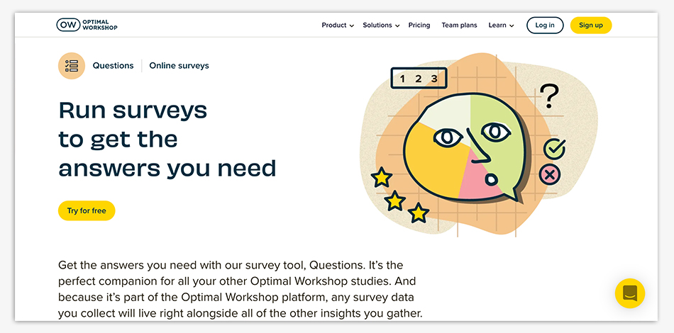 encuestas online, ux, usabilidad, experiencia de usuario, optimal workshop,